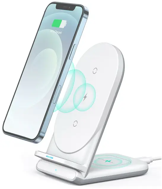 AUKEY LC-A2 White USB-C 10W ładowarka bezprzewodowa